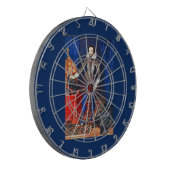 中世ポートレートダーツボード ダーツボード (正面左)