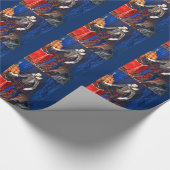 中世ポートレート包装紙 ラッピングペーパー (角)