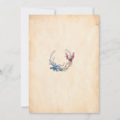 中世マザーオブドラゴン60誕生日招待状 招待状 (裏面)