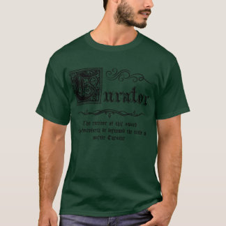 中世マスターキュレーター Tシャツ
