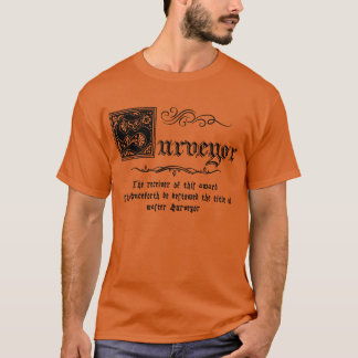 中世マスター測量士 Tシャツ