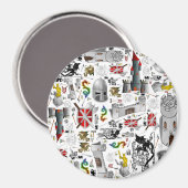 中世マッシュアップ マグネット (正面/裏面)