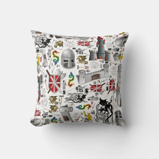 中世マッシュ クッション (正面)