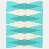 中世モダン紀のアーガイルフリースブランケット フリースブランケット (正面)