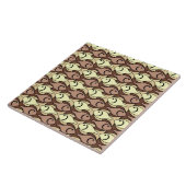 中世モダン紀魚 タイル (側面)