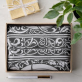 中世モノグラムアールヌーボー手紙 薄葉紙 (ギフト)