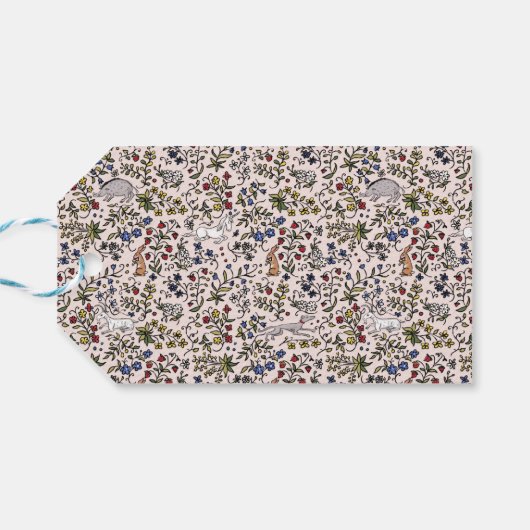 中世ヤギとミルフルーアギフトラベル ギフトタグ (裏面横)