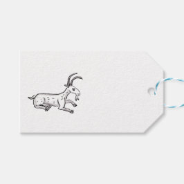 中世ヤギとミルフルーアギフトラベル ギフトタグ