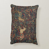 中世ユニコーンスタグディアミッドナイトフローラ園 アクセントクッション (裏面(縦))