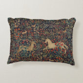 中世ユニコーンスタグディアミッドナイトフローラ園 アクセントクッション (裏面)