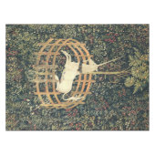 中世ユニコーン捕囚 テーブルクロス (正面(横))