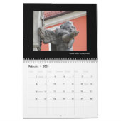 中世ヨーロッパ2024カレンダーゴシック体MEDIUM 8.5x11 カレンダー (2月 2026)