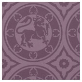 中世ライオンズ、ナス ファブリック (クローズアップ)