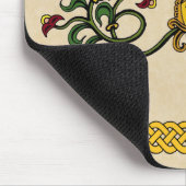 中世ライオンデザインマウスパッド マウスパッド (コーナー)