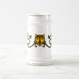 中世ライオンデザイン ビールジョッキ