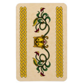 中世ライオンデザイン マグネット (縦)