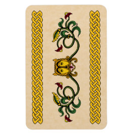 中世ライオンデザイン マグネット