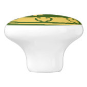 中世ライオン セラミックノブ (側面)