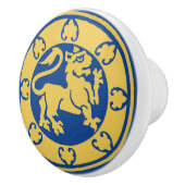 中世ライオン セラミックノブ (右)