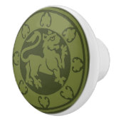 中世ライオン セラミックノブ (右)