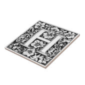 中世ライトレターH タイル (側面)