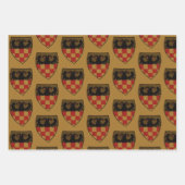 中世ラッピング紙 ラッピングペーパーシート (正面3)