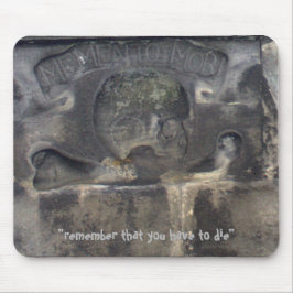 中世ラテン墓石 マウスパッド