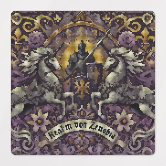 中世ラベル ラベル (デザイン1)