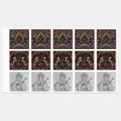 中世ラベル ラベル (シート)