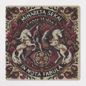 中世ラベル ラベル (デザイン2)