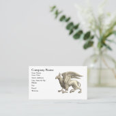 中世ルネサンスのグリフィン 名刺 (スタンド正面)