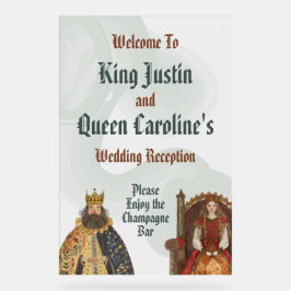 中世ルネサンス王室のスのア結婚クリル徴候 アクリルサイン