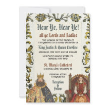 中世ルネサンス王室ウェディング