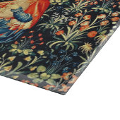 中世ルネッサンスのタペストリー羊飼いと羊 カッティングボード (角)