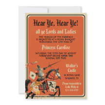 中世ルネッサンスナイト誕生日