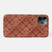 中世ルネッサンスヘラルドライオンレオパードメタリック Case-Mate iPhoneケース (裏面(横))