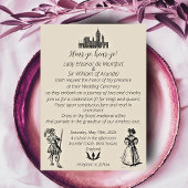 中世ルネッサンス版木、銅版、版画結婚ズ 招待状