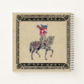 中世ルネッサンス騎士レンフェアベイビーシャワー ノートブック (裏面)