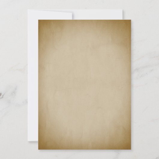 中世ルネッサンス騎士レンフェアベイビーシャワー 招待状 (裏面)