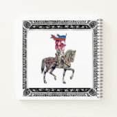 中世ルネッサンス騎士レンフェワールWベビーシャワー ノートブック (裏面)