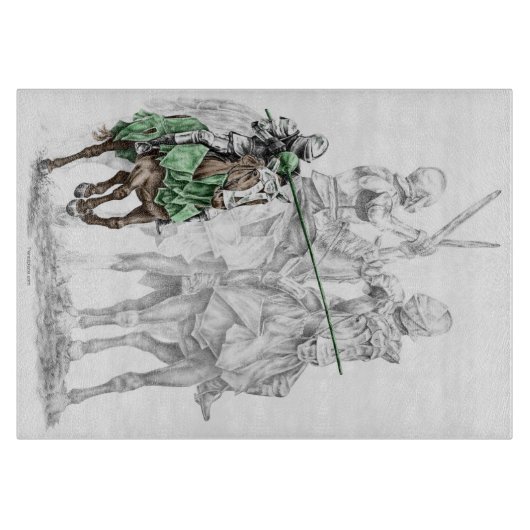 中世ルネッサンス騎士団 カッティングボード (正面)