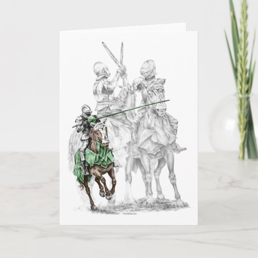 中世ルネッサンス騎士団 カード (正面)