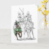 中世ルネッサンス騎士団 カード (黄色い花)