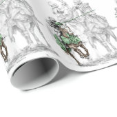 中世ルネッサンス騎士団 ラッピングペーパー (ロールコーナー)