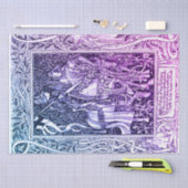 中世レジェンズレディーアンドナイトの馬のフローラ 薄葉紙 (クラフト)