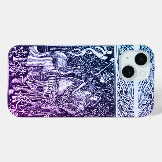 中世レジェンズレディーアンドナイトの馬のフローラ Case-Mate iPhoneケース (裏面 (横))