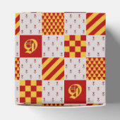 中世レッドイエローマジカルファンタジー紋章 フェイバーボックス (上部)