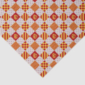 中世レッドイエローマジカルファンタジー紋章 薄葉紙 (詳細)