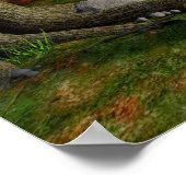 中世レディファンタジー芸術林ポスター ポスター (角)