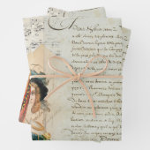 中世レディースラッピング紙 ラッピングペーパーシート (インサイチュ)